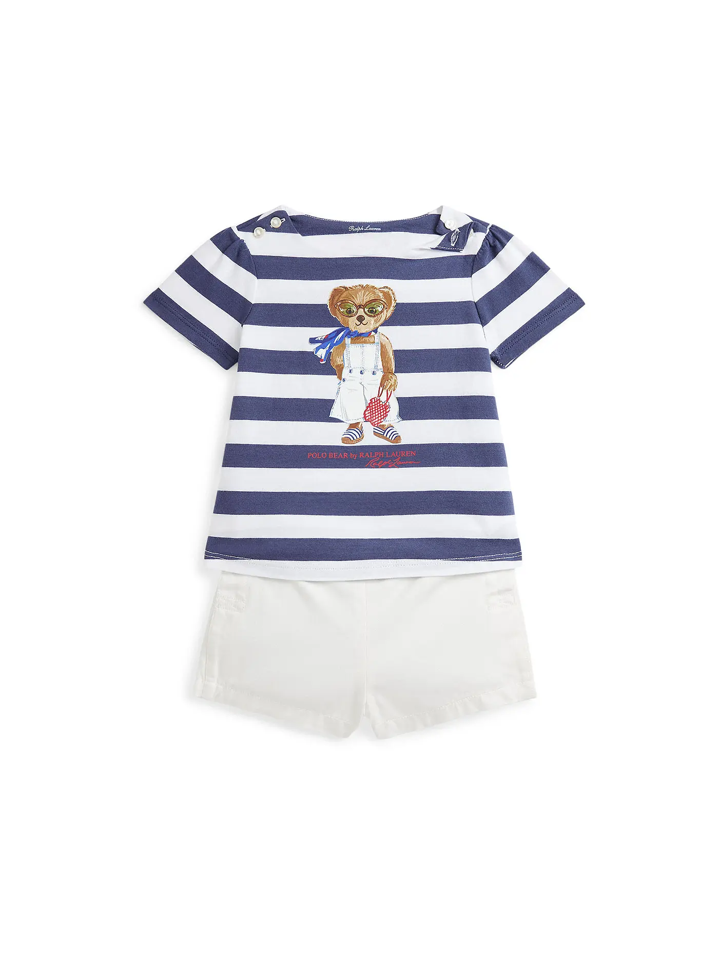 POLO RALPH LAUREN | Baby Set 2-teilig T-Shirt und Shorts | 